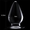 Flawless clear anal plug 4.5''